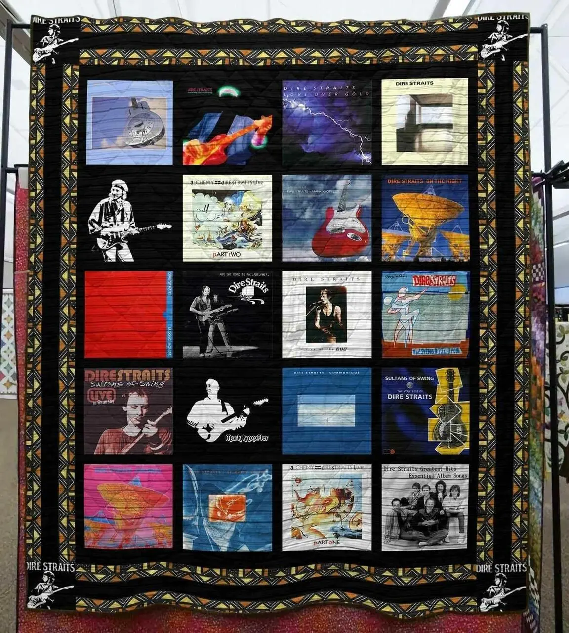 Dire Straits Blanket Th1607 Quilt and Home Decor