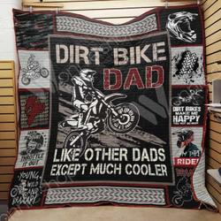 Dirt Bike Dad Quilt Blanket Dhc1002989Td and Home Decor