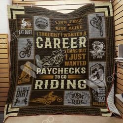 Dirt Bike Quilt Blanket Dhc03021183Td and Home Decor