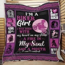 Dirt Bike Quilt Blanket Dhc1002982Td and Home Decor