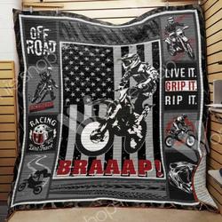Dirt Bike Quilt Blanket Dhc1002997Td and Home Decor