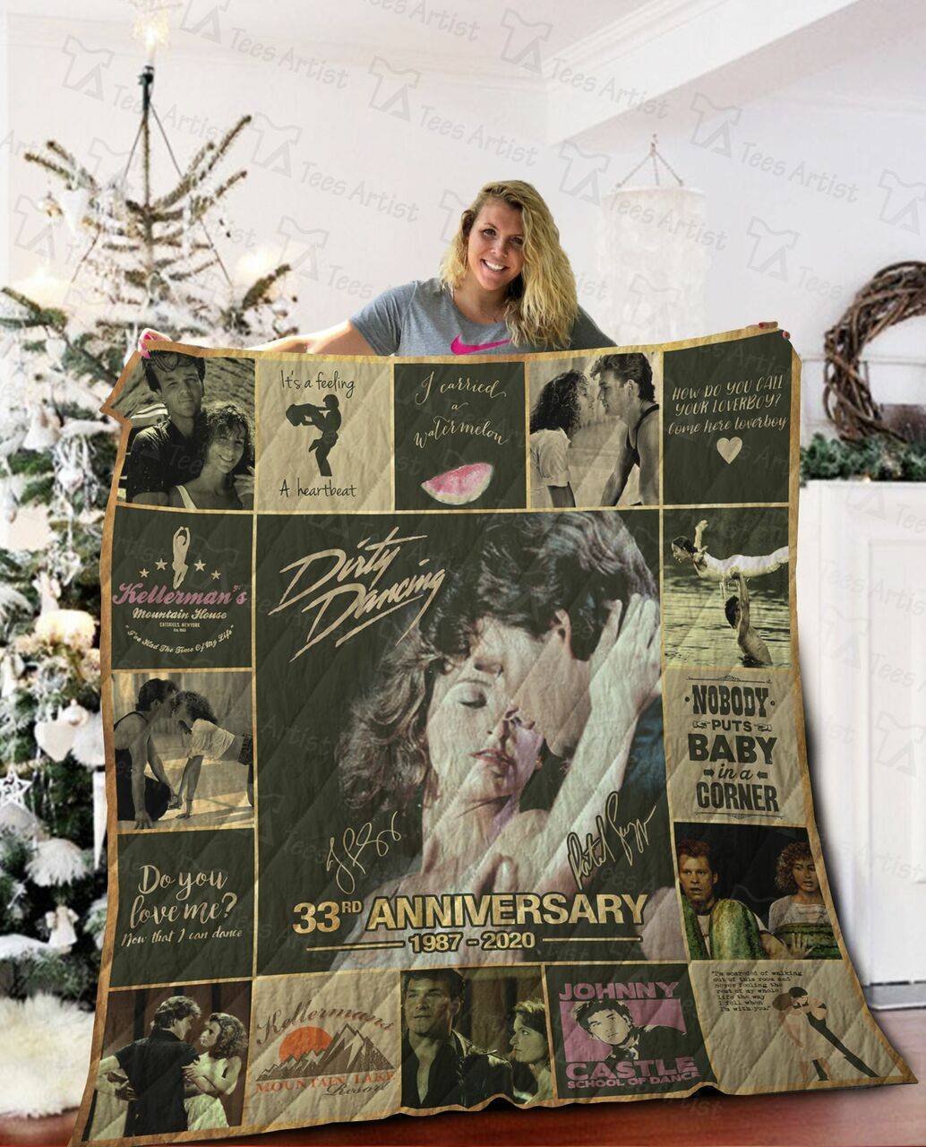 Dirty Dancing Quilt Blanket and Home Decor