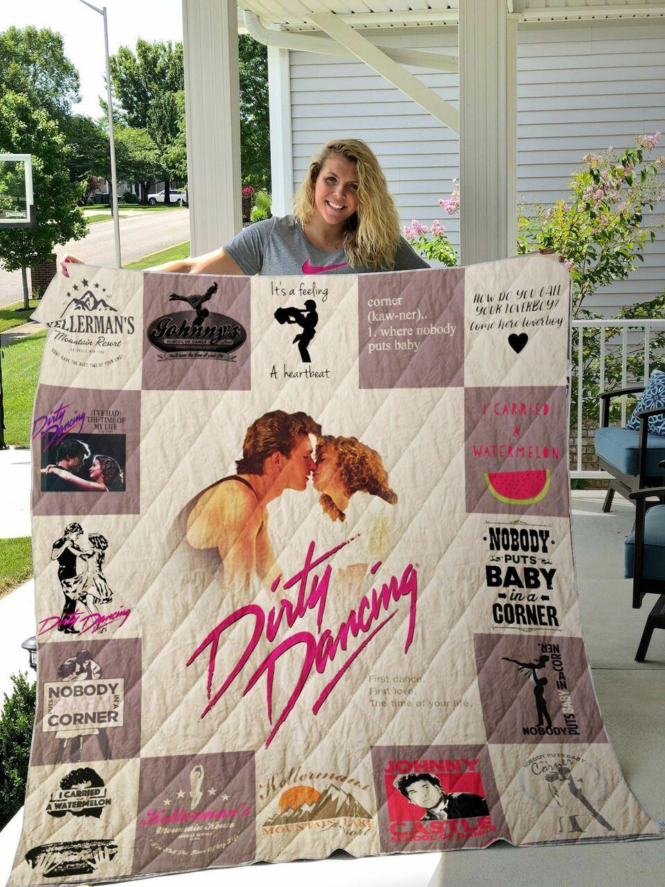 Dirty Dancing Quilt Blanket For Fans Ver 17 1 and Home Decor