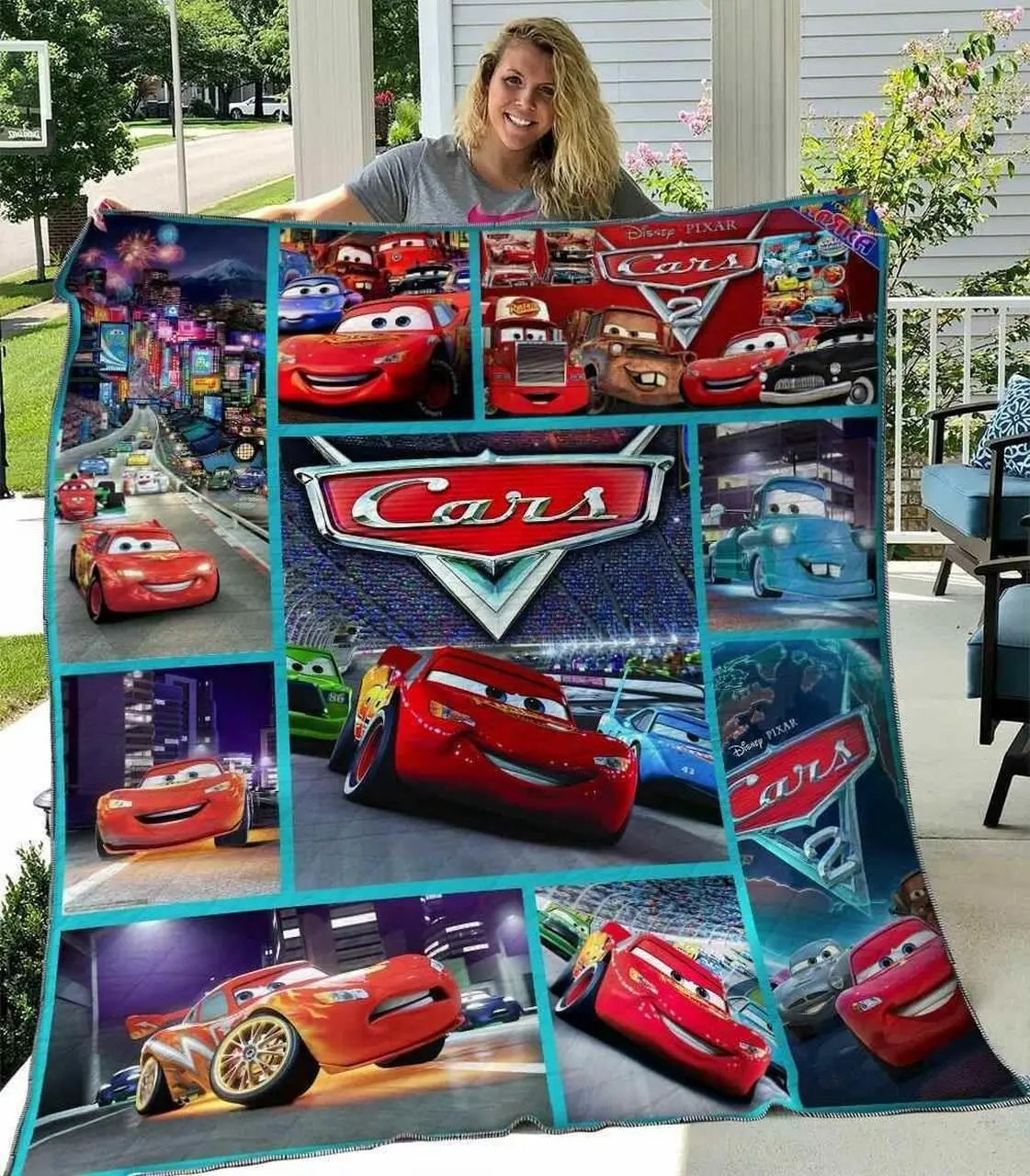 Disney Cars Blanket Th1607 Quilt and Home Decor