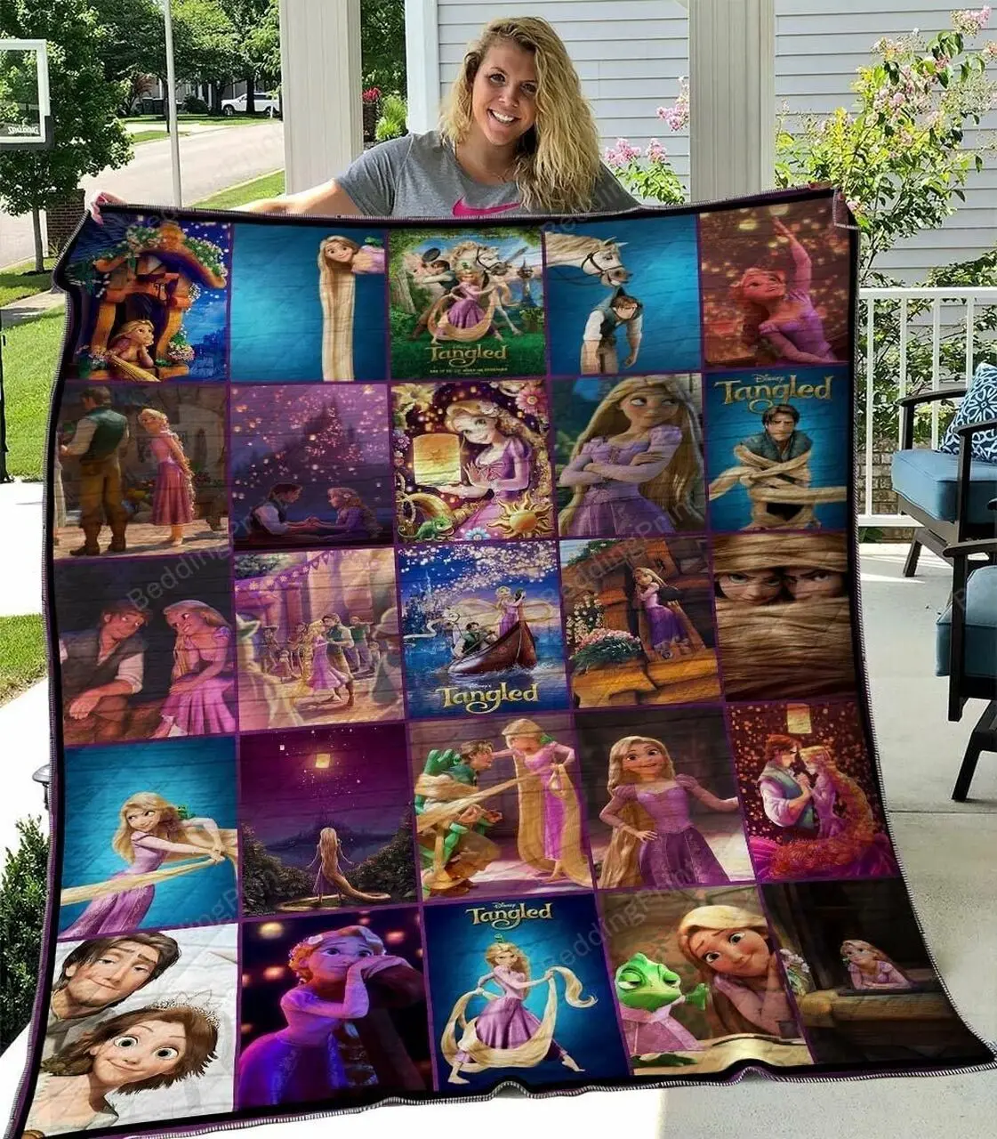 Disney Tangled Quilt Blanket and Home Decor
