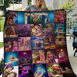 Disney Tangled Quilt Blanket and Home Decor