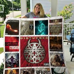 Disturbed Quilt Blanket 01 and Home Decor