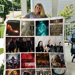 Disturbed Quilt Blanket 02 and Home Decor