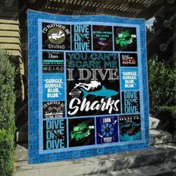 Dive Dive Dive Quilt Blanket Vd14  Quilt and Home Decor