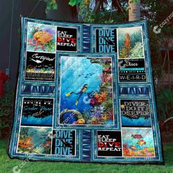 Diver DHCDHC DT2210 Quilt Blanket and Home Decor