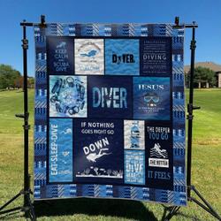 Diver DHCLD0909 Quilt Blanket and Home Decor