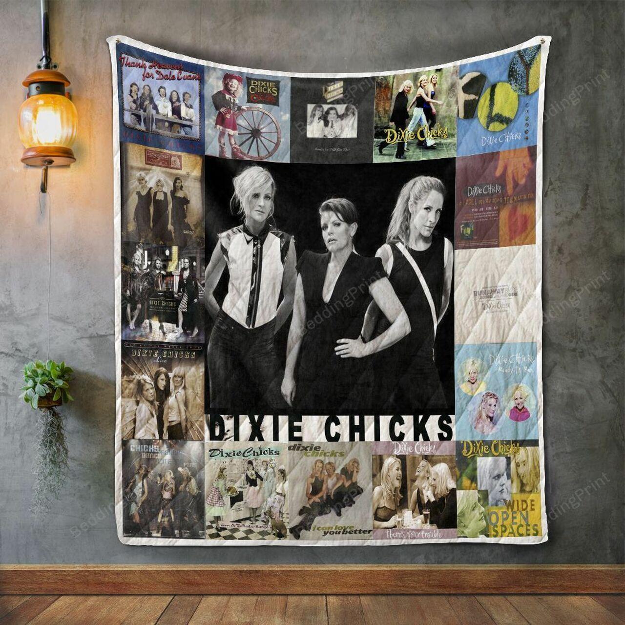 Dixie Chicks Album Covers Quilt Blanket and Home Decor