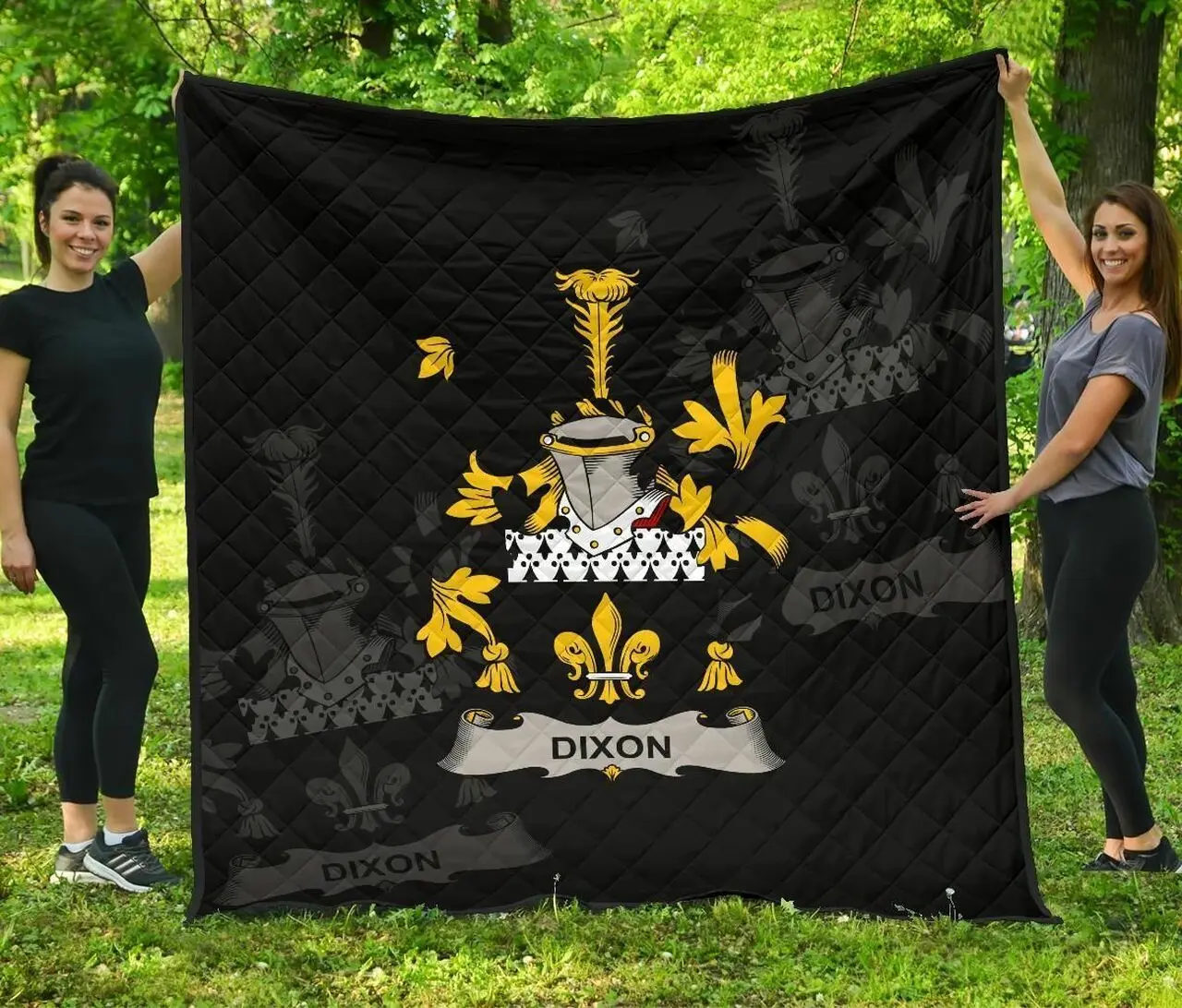 Dixon Ireland Irish Family Crest 3D Customized Quilt TUH13329 PLEN2407 and Home Decor