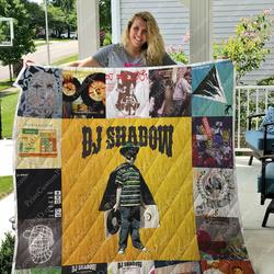 Dj Shadow Albums Quilt Blanket For Fans Ver 17 and Home Decor
