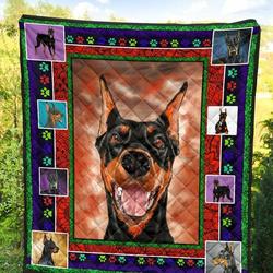 Doberman Cla3010022Q Quilt Blanket and Home Decor