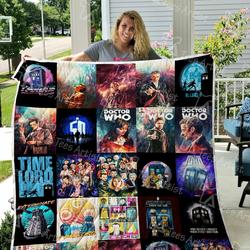 Doctor Who Quilt Blanket 0477 and Home Decor