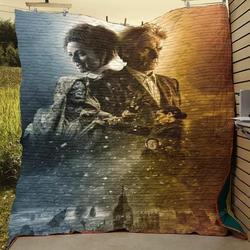 Doctor Who Tv Series The Lie Of The Land Quilt Blanket and Home Decor
