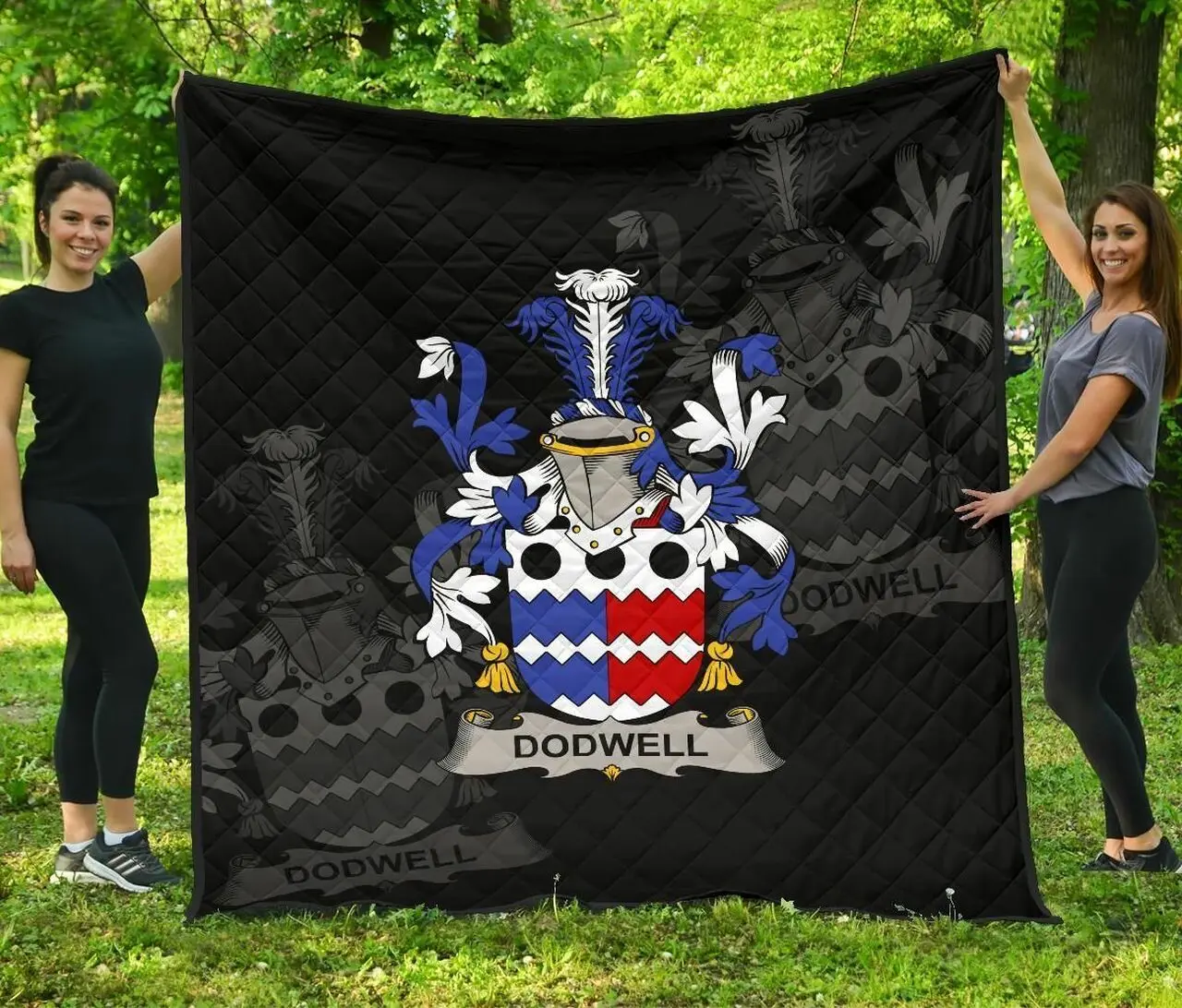 Dodwell Ireland Irish Family Crest 3D Customized Quilt TUH13359 PLEN2407 and Home Decor