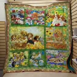 Dog 203041 Quilt Blanket  Quilt and Home Decor