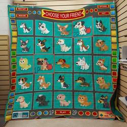Dog 4031039 Quilt Blanket  Quilt and Home Decor