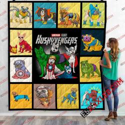 Dog Avenger Quilt 10 Marvel Infinity War End Game 3D Customized Quilt Blanket and Home Decor