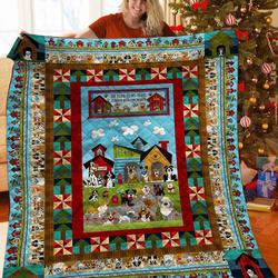 Dog Blaket Jfj Quilt Oed and Home Decor