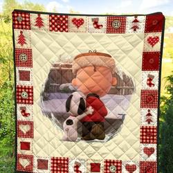 Dog & Charlie Premium 3D Customized Quilt TUH108513 PLEN2407 and Home Decor