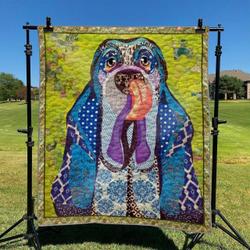 Dog DHCCNA0909 Quilt Blanket and Home Decor
