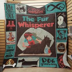 Dog Groonmer Quilt Blanket ABC07114254 and Home Decor