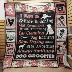 Dog Jfj Quilt Ohp and Home Decor