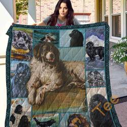 DOG Newfoundland Blanket TH10072019 Quilt and Home Decor