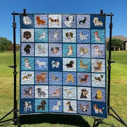 Dog Td2709302 Quilt Blanket and Home Decor