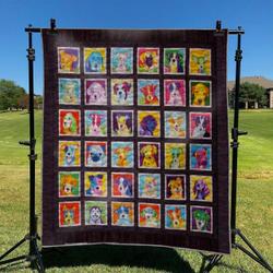 Dogs 01 DHCKL0909 Quilt Blanket and Home Decor