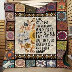 Dogs DHCDHC NT2410 Quilt Blanket and Home Decor
