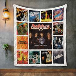 Dokken Album Covers Quilt Blanket and Home Decor