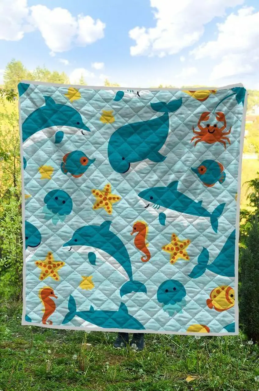 Dolphin Hur Quilt fb and Home Decor