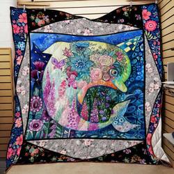 Dolphin Quilt Q2102-01 Kh2 and Home Decor