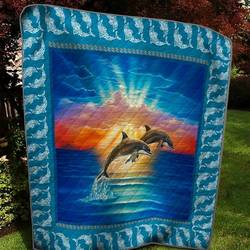 Dolphing Td10110756 Quilt Blanket and Home Decor