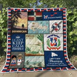 Dominican Republic Hn110611 Quilt Blanket and Home Decor