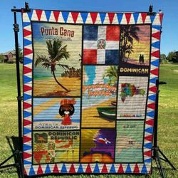 Dominican Reupublic Tg030714A Tbg Quilt Blanket and Home Decor