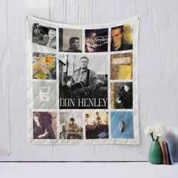 Don Henley Quilt Blanket and Home Decor