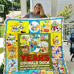 Donald Duck Anniversary Quilt and Home Decor