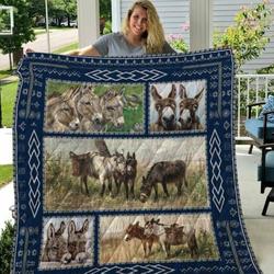 Donkey I Drop Per Second Quilt Blanket Dhc020120320Td and Home Decor
