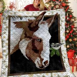Donkey Jfj Quilt Nrq and Home Decor