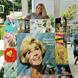 Doris Day Quilt Blanket 0890 and Home Decor