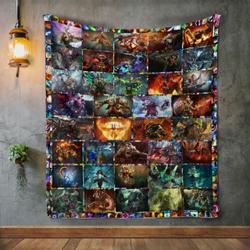 Dota 2-Force Quilt Blanket and Home Decor