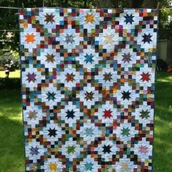 Double Irish Chain Cl140662 Quilt Blanket and Home Decor