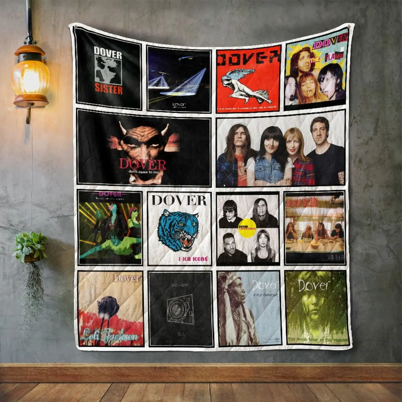 Dover Album Covers Quilt Blanket and Home Decor