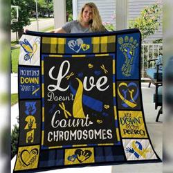 Down Syndrome Quilt Blanket ABC07112791 and Home Decor
