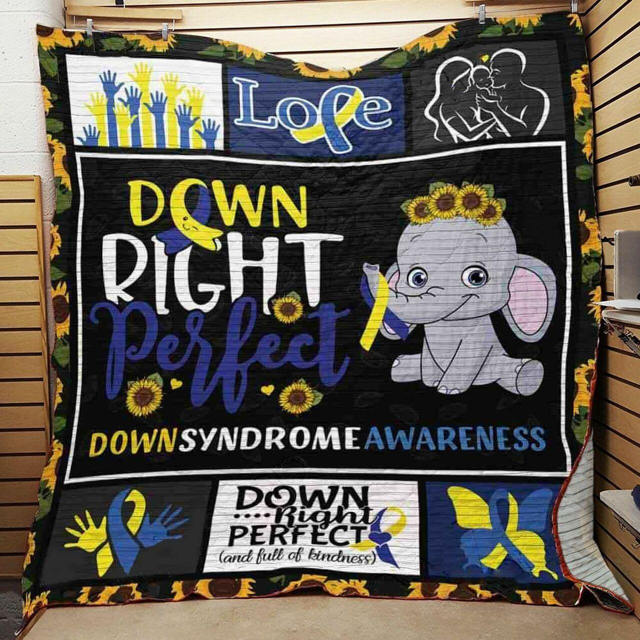 Down Syndrome Quilt Blanket ABC07112797 and Home Decor